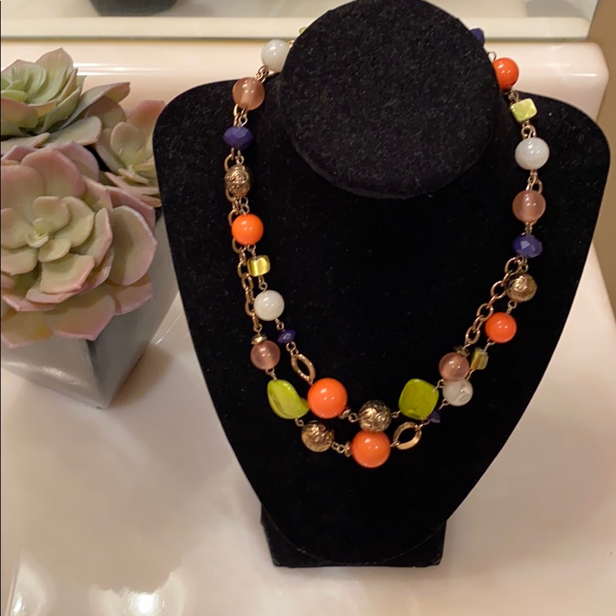 Ruby Rd. Beaded Necklace